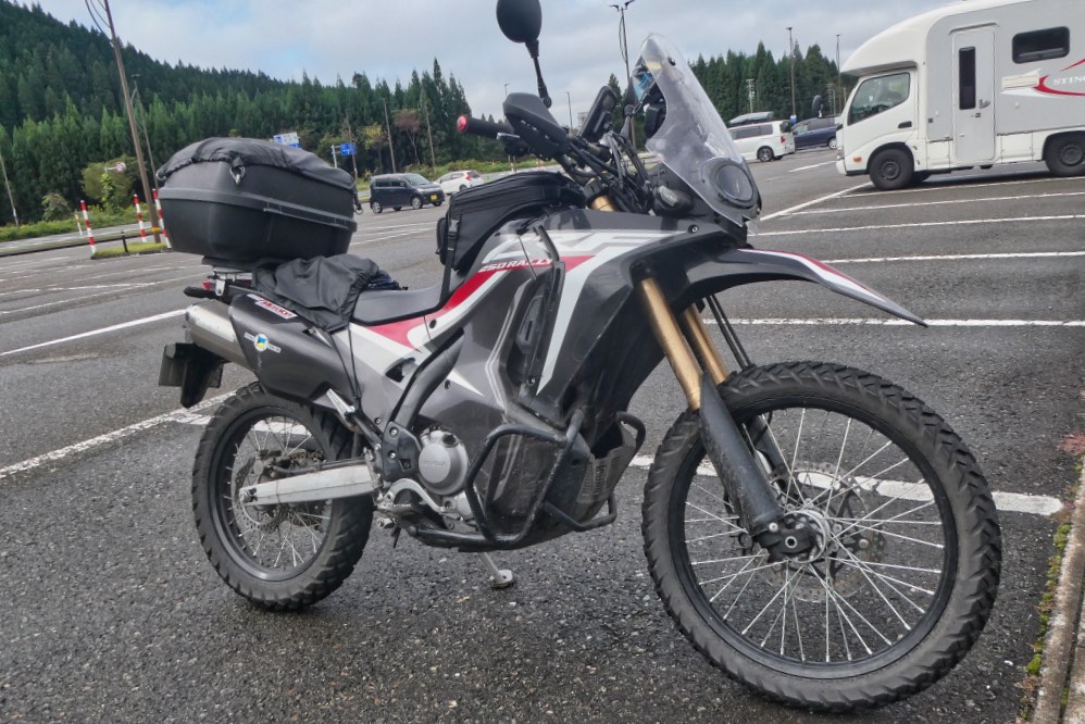 CRF250Rally 長距離走行