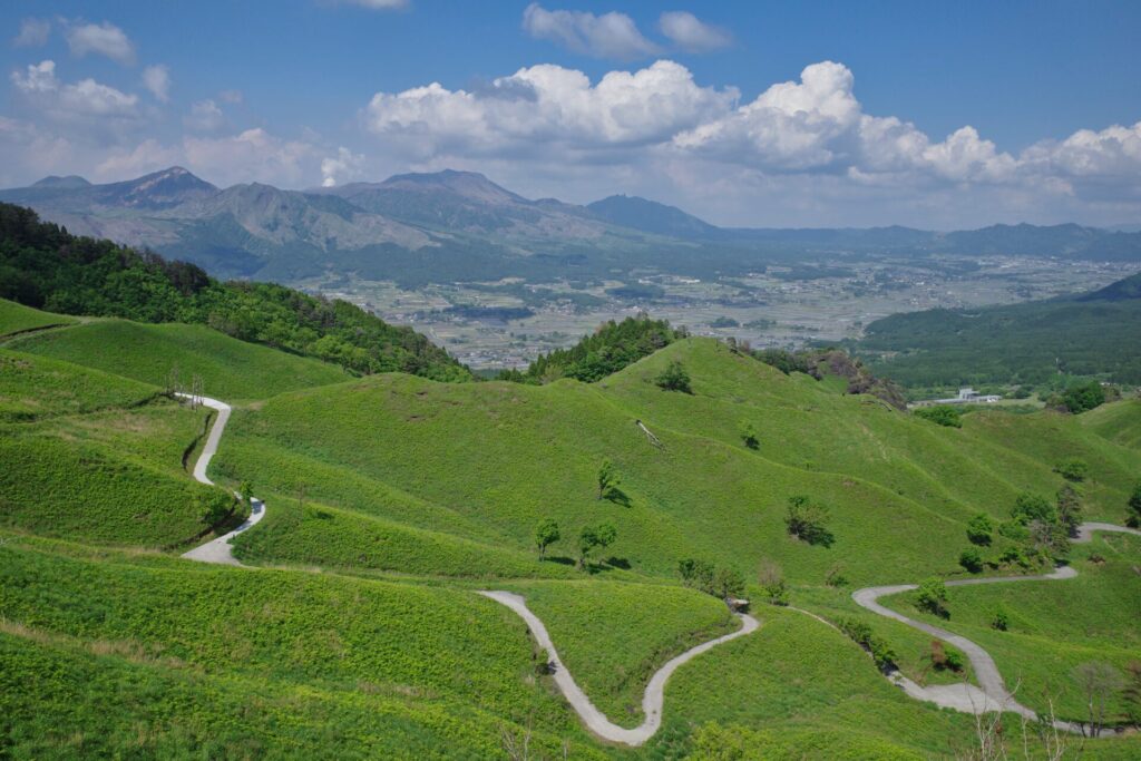 南阿蘇から阿蘇山