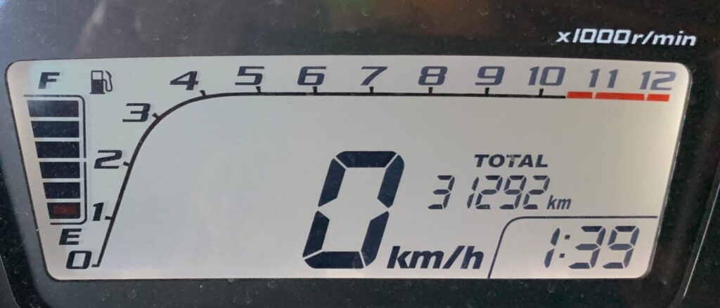 CRF250メーター